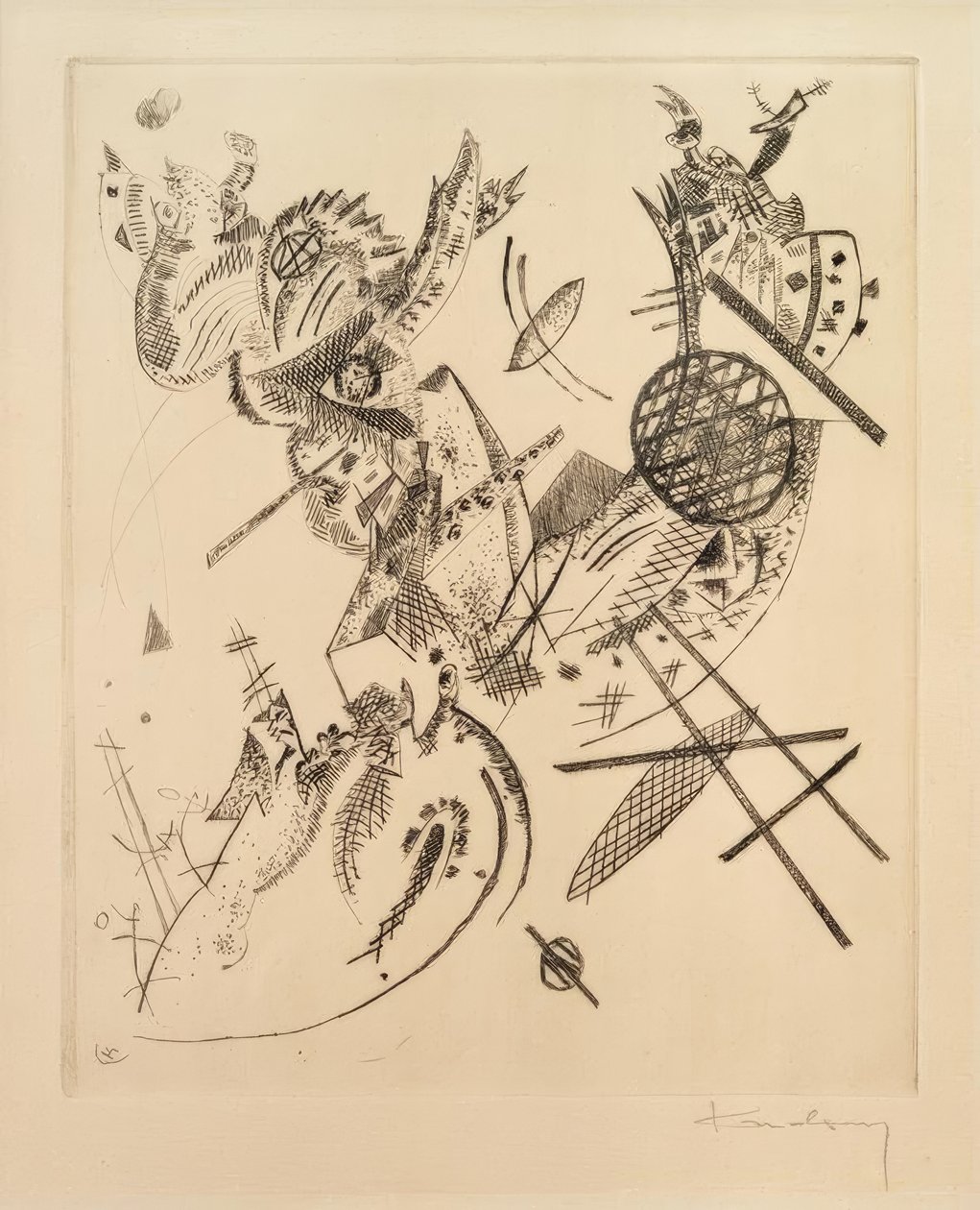 Små världar XII av Wassily Kandinsky