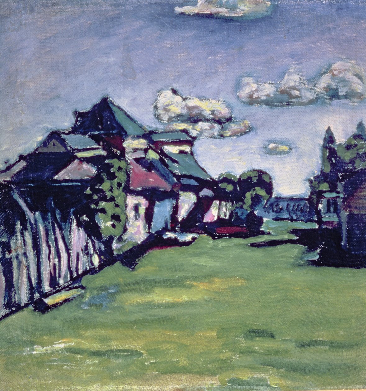 Nära Moskva av Wassily Kandinsky