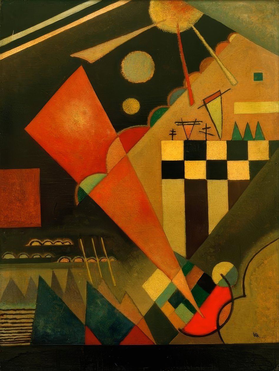 Skarp rosa av Wassily Kandinsky