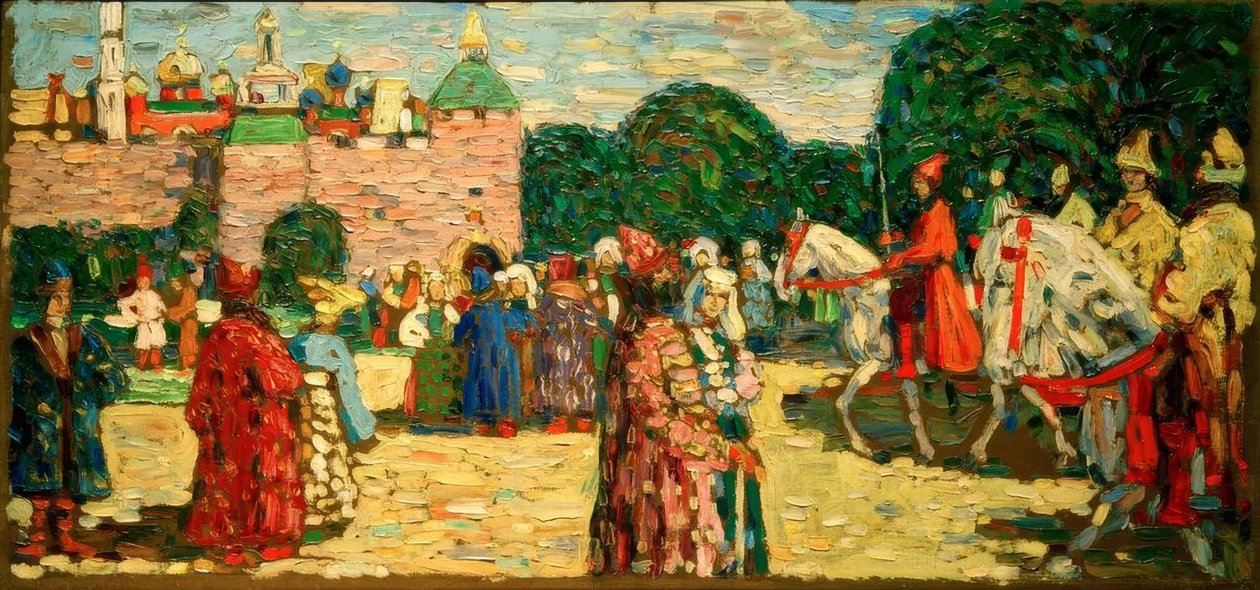 söndag (gammalryska) av Wassily Kandinsky
