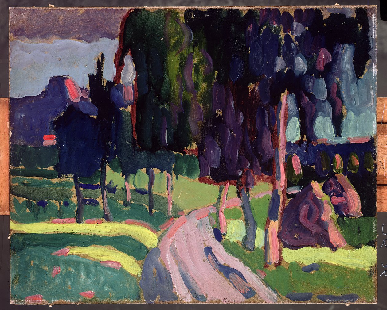 Sommar i Murnau, 1908 av Wassily Kandinsky