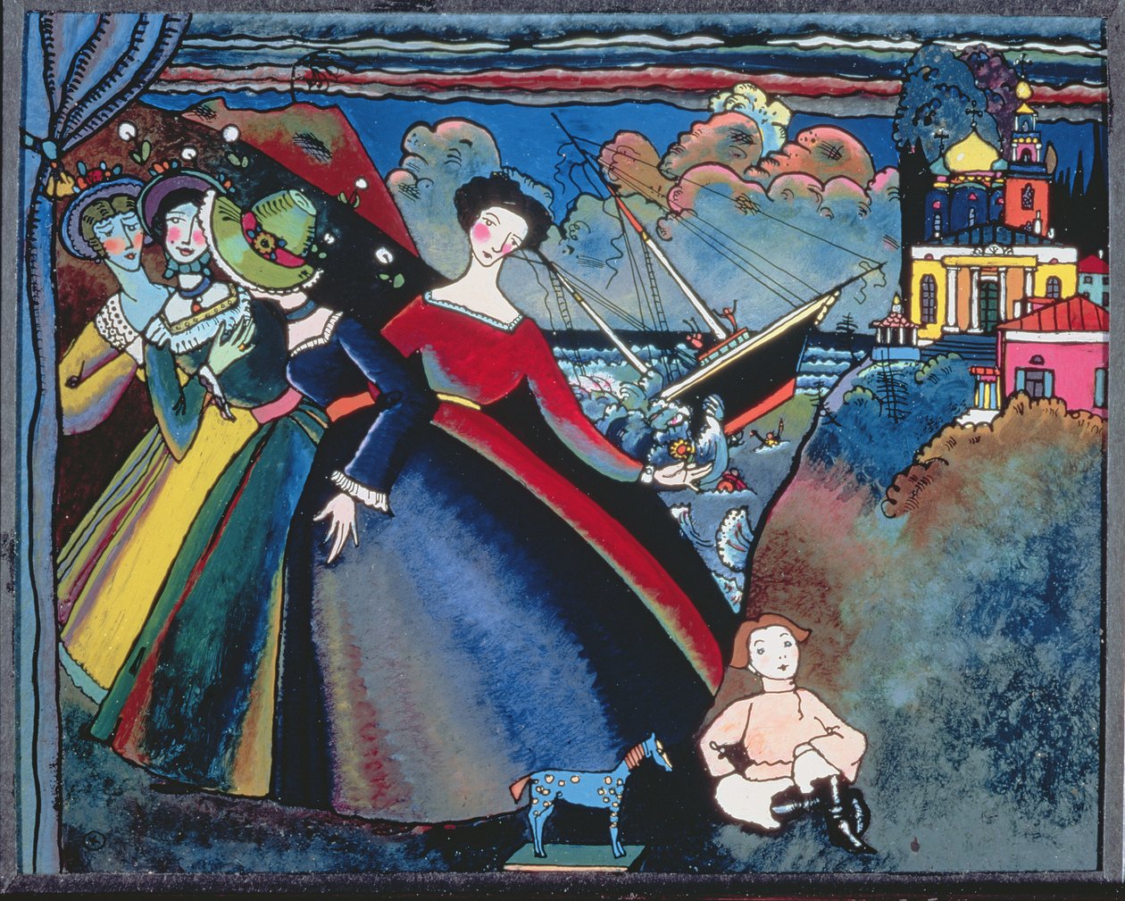 Fartyget av Wassily Kandinsky