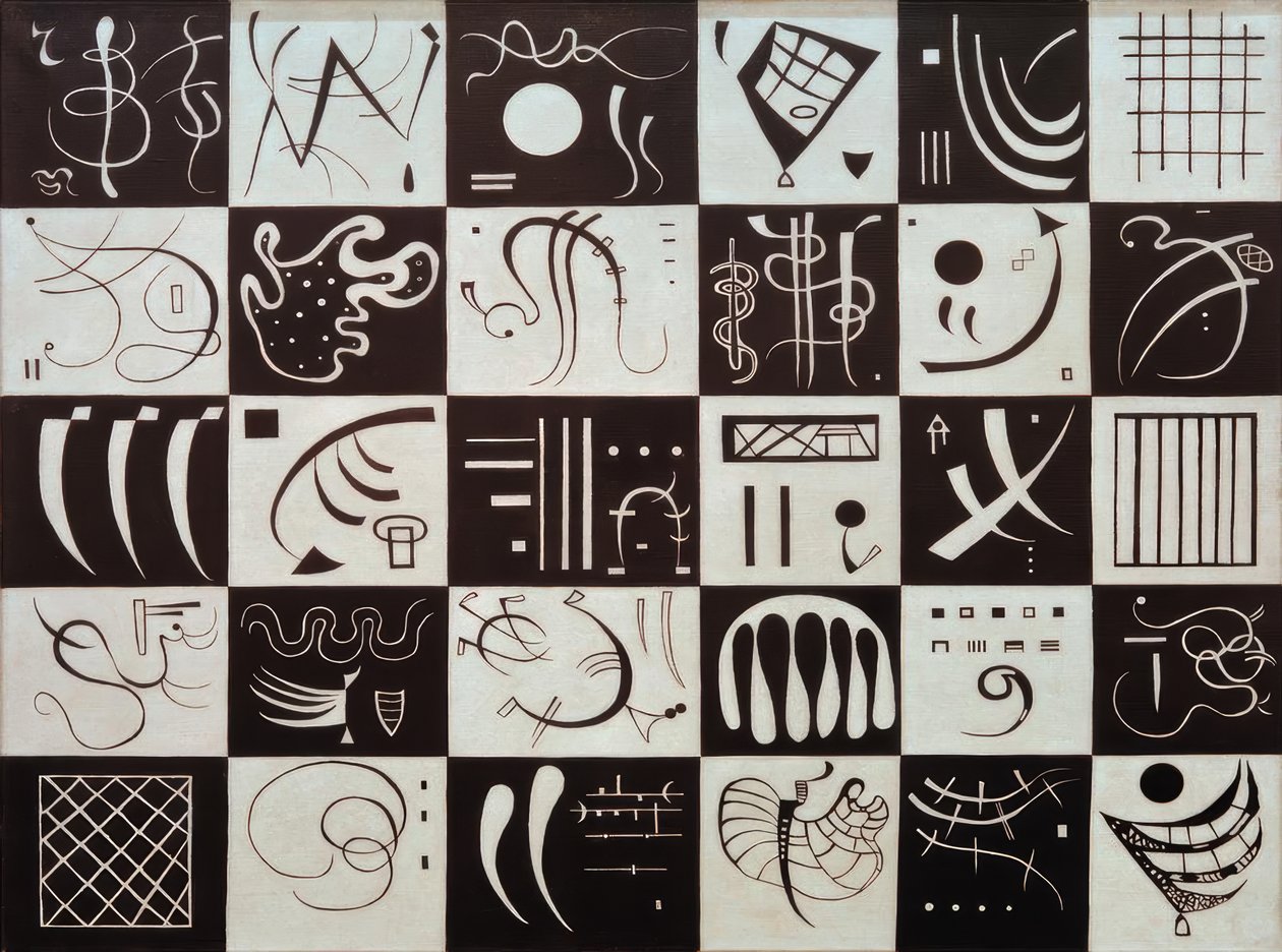 Trettio av Wassily Kandinsky