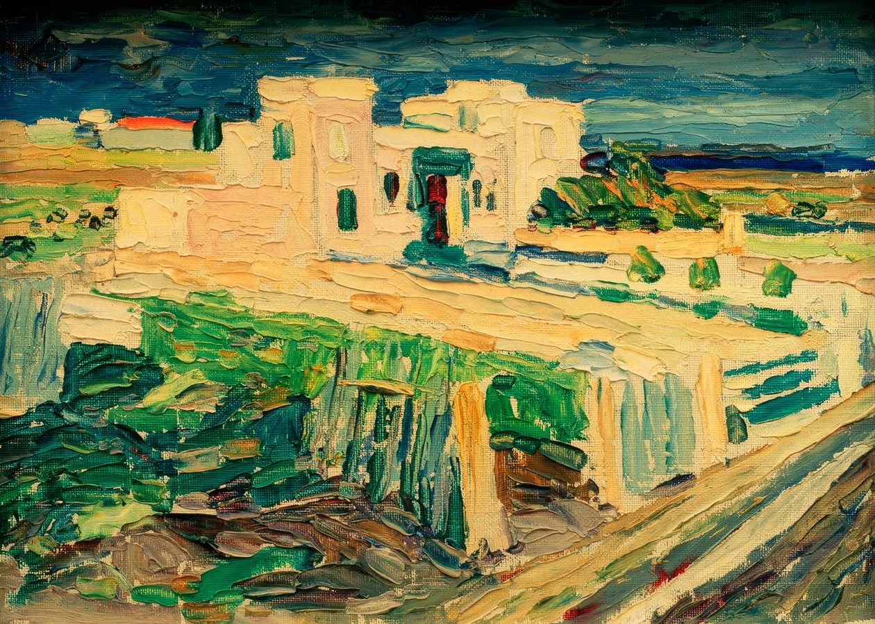 Tunis - Kartago av Wassily Kandinsky