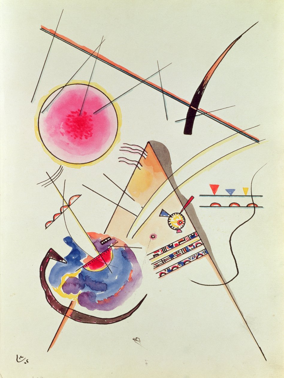 Utan titel, 1925 av Wassily Kandinsky