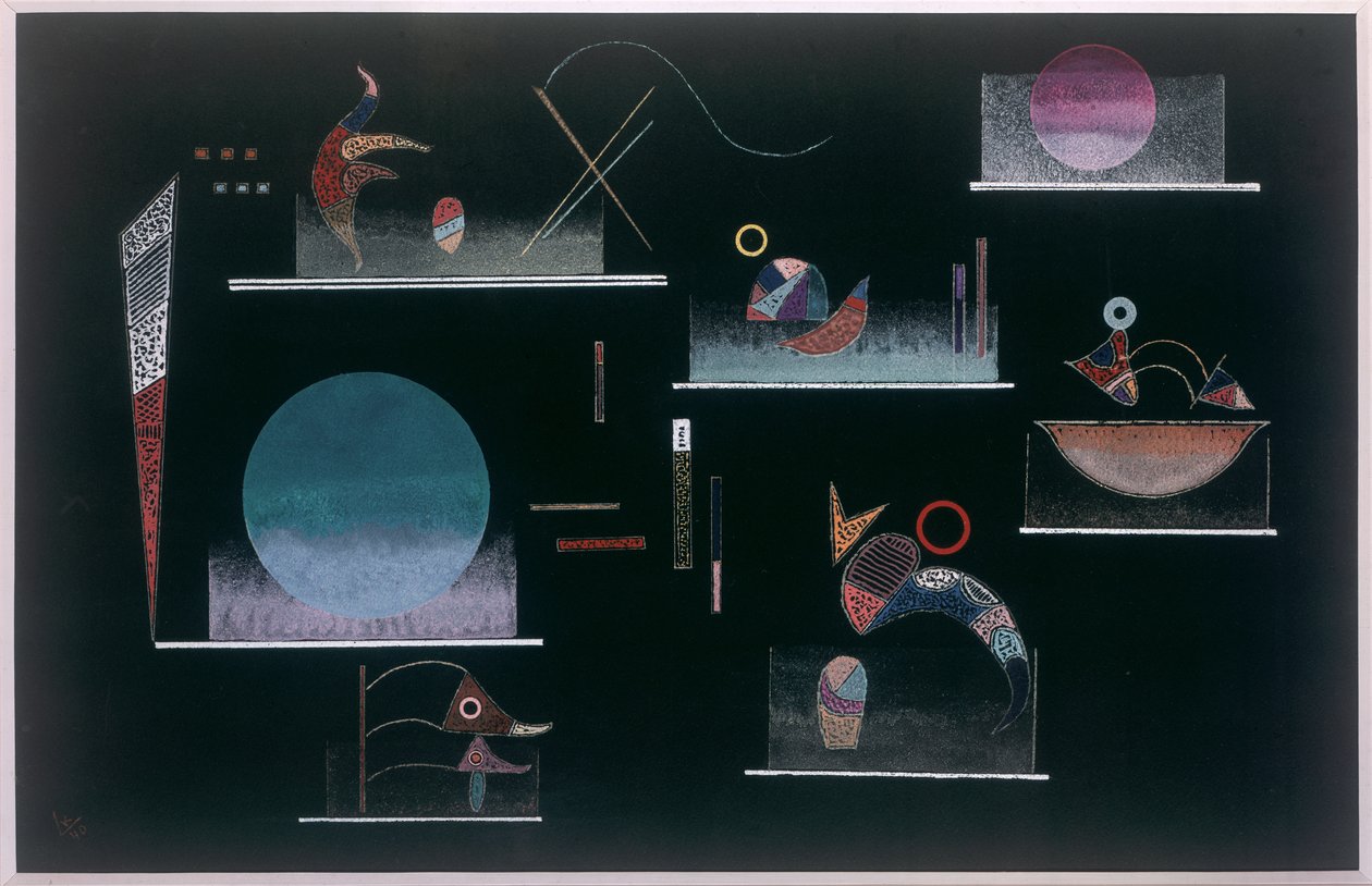Utan titel, 1940 av Wassily Kandinsky