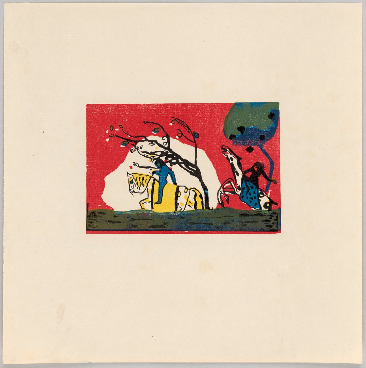2 Exemplare: Klänge S. 1; vgl. GMS 280, GMS 564/5 av Wassily Kandinsky