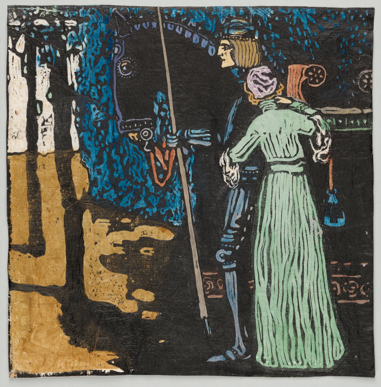 Avsked (Andra tillståndet) av Wassily Kandinsky