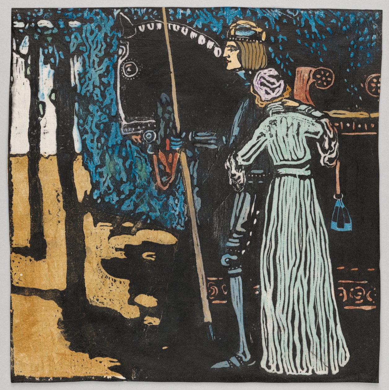 Avsked (se GMS 204) av Wassily Kandinsky