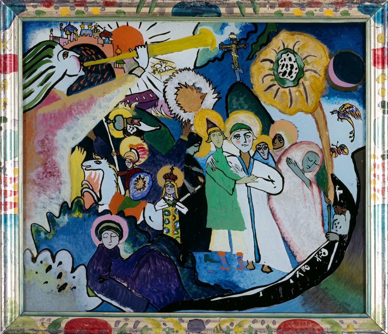 Alla helgons dag I av Wassily Kandinsky
