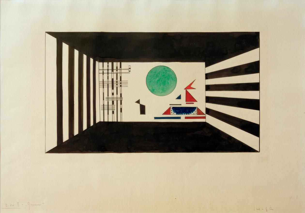 Bilder på utställning, bild II: Gnomus av Wassily Kandinsky