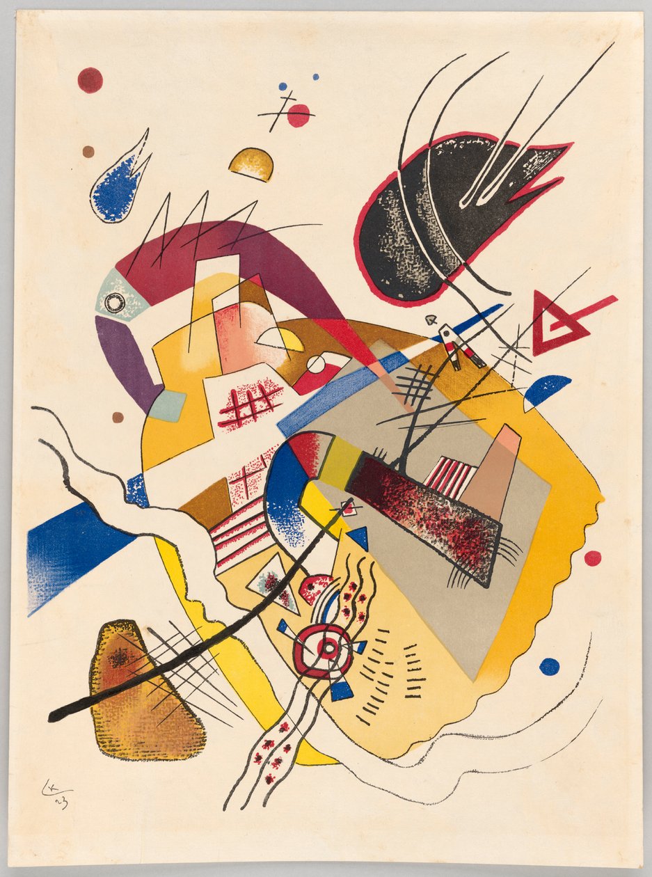 Gute Laune av Wassily Kandinsky