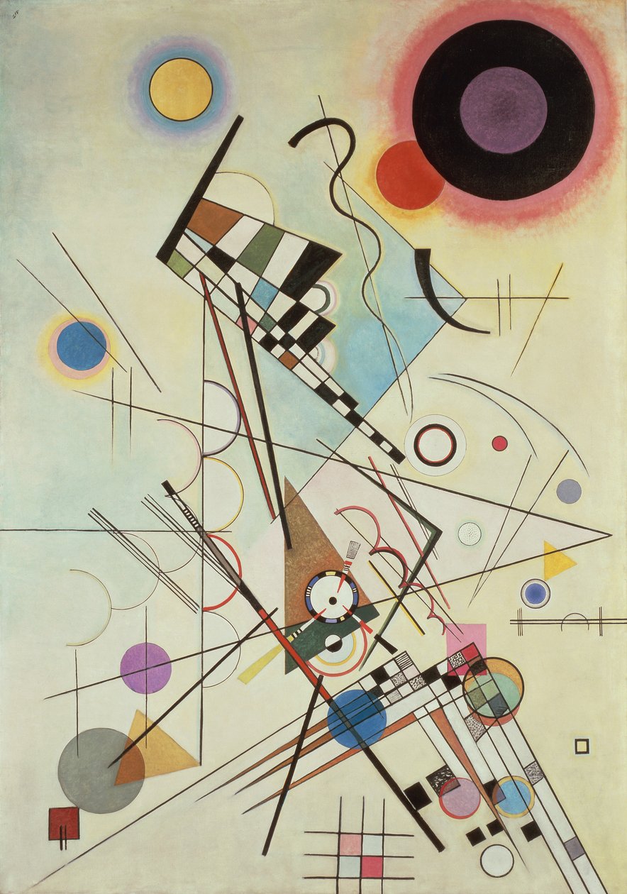 Komposition 8 av Wassily Kandinsky