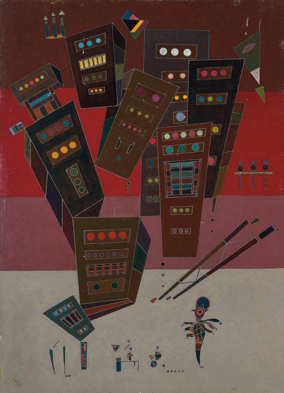 Mörker av Wassily Kandinsky
