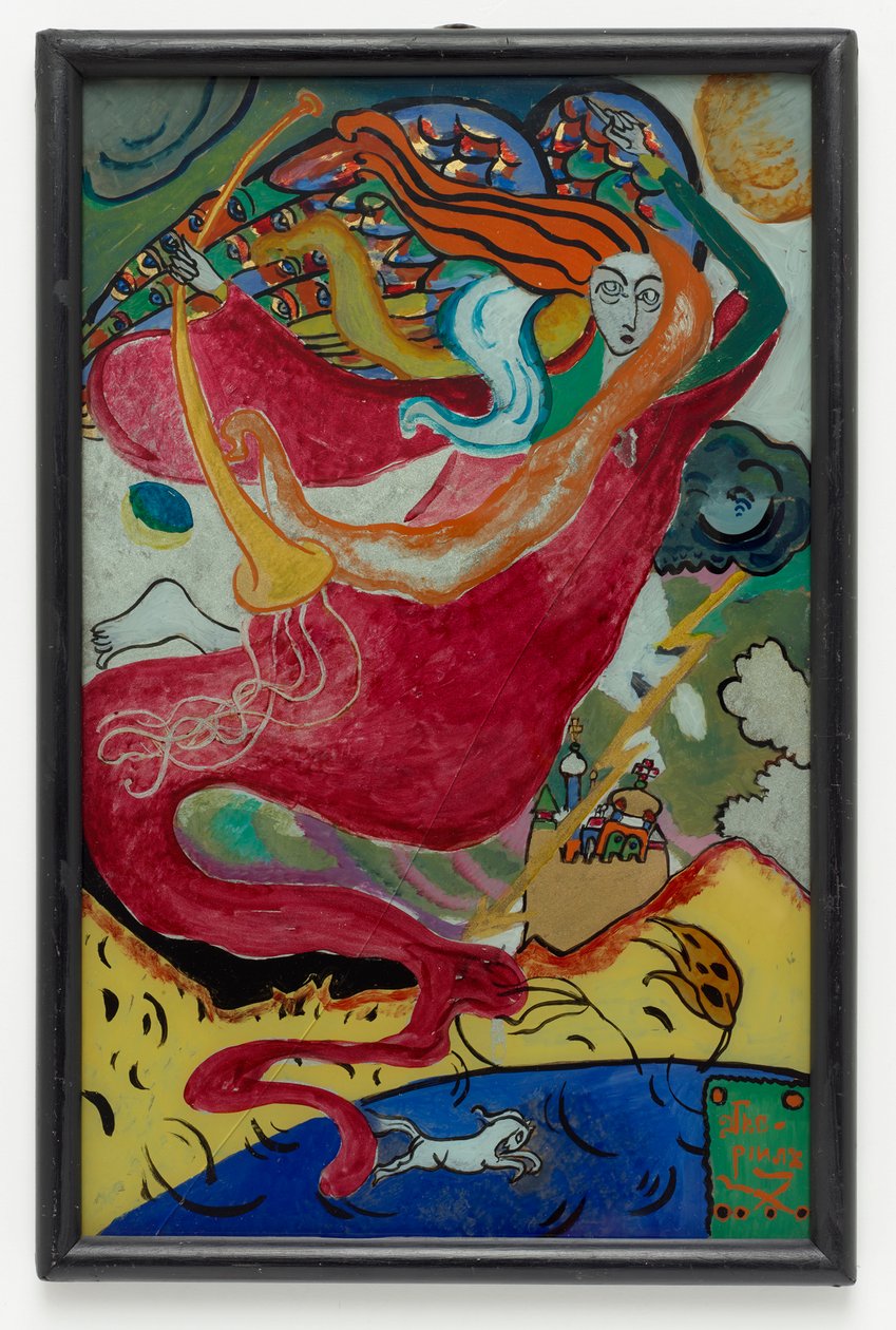 Sankt Gabriel av Wassily Kandinsky