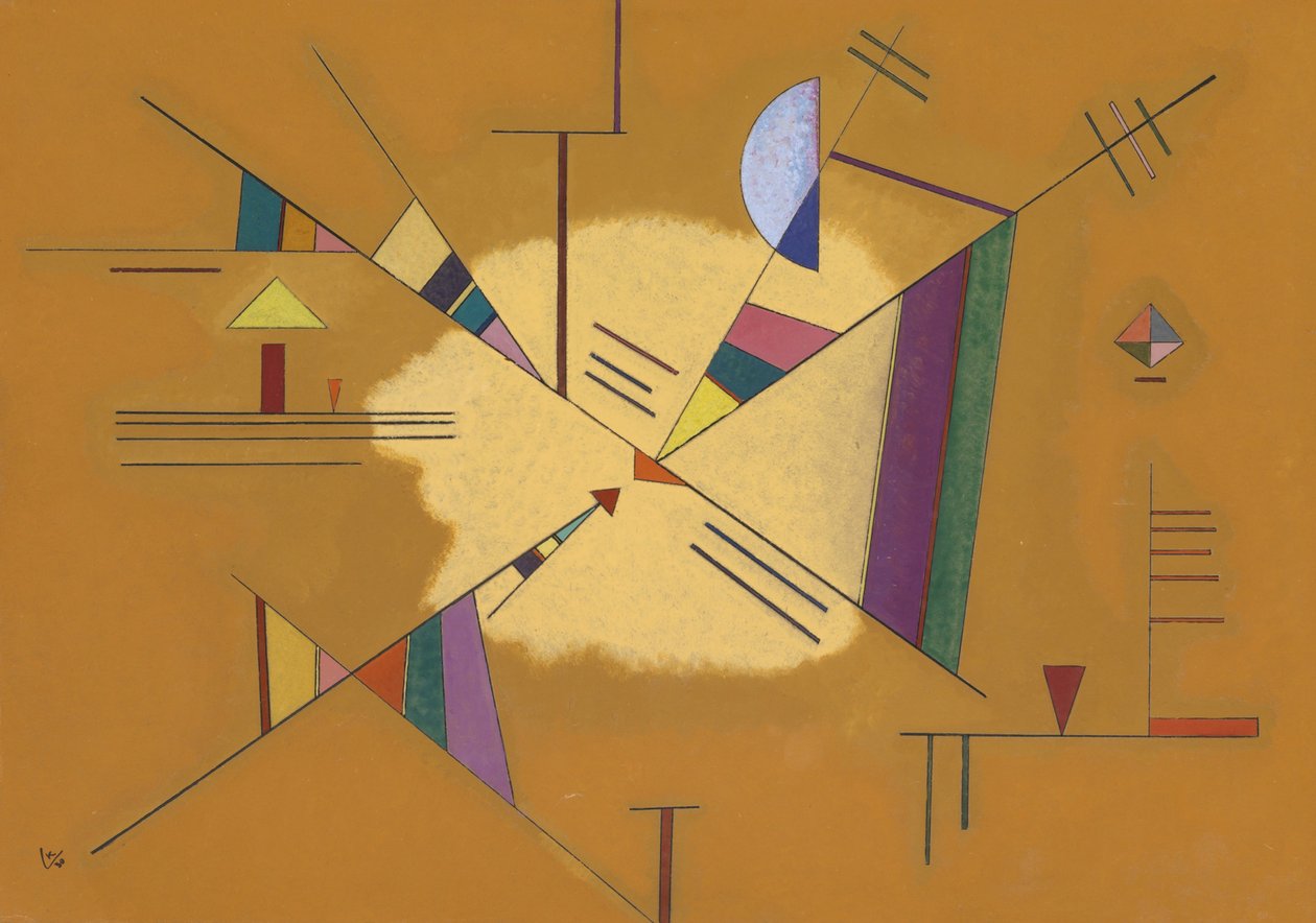 "" Diagonale "" Målardagen Vassily Kandinsky (au Wassily Kandinsky av Wassily Kandinsky