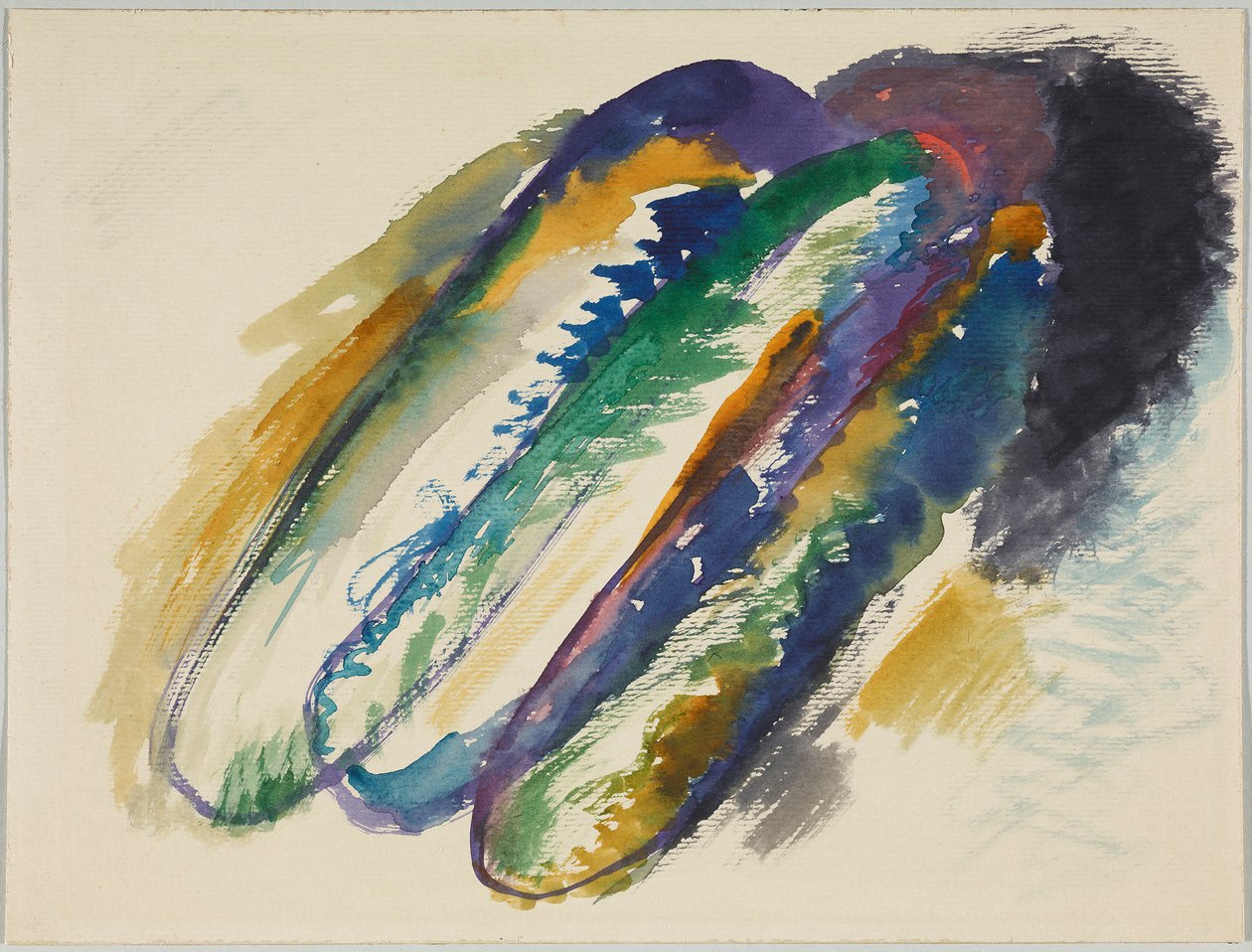 Utkast till "Komposition VII" av Wassily Kandinsky