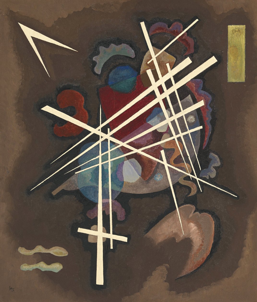 ""Filet"" (Nating) Målardagen Wassily Kandinsky (Au Wassily Kandinsky Au Kandinskyz av Wassily Kandinsky