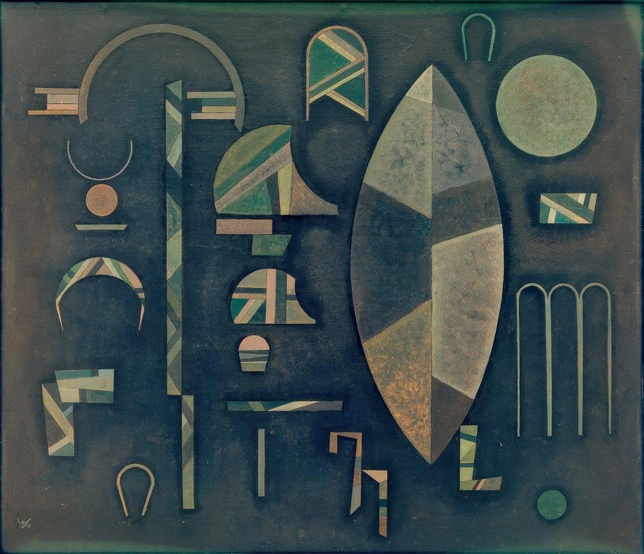 Grå serie av Wassily Kandinsky
