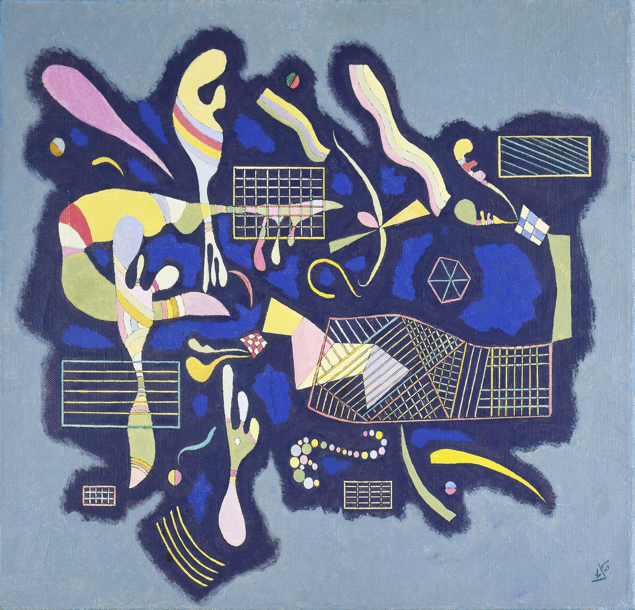 Grillar och andra; Grids och andra av Wassily Kandinsky