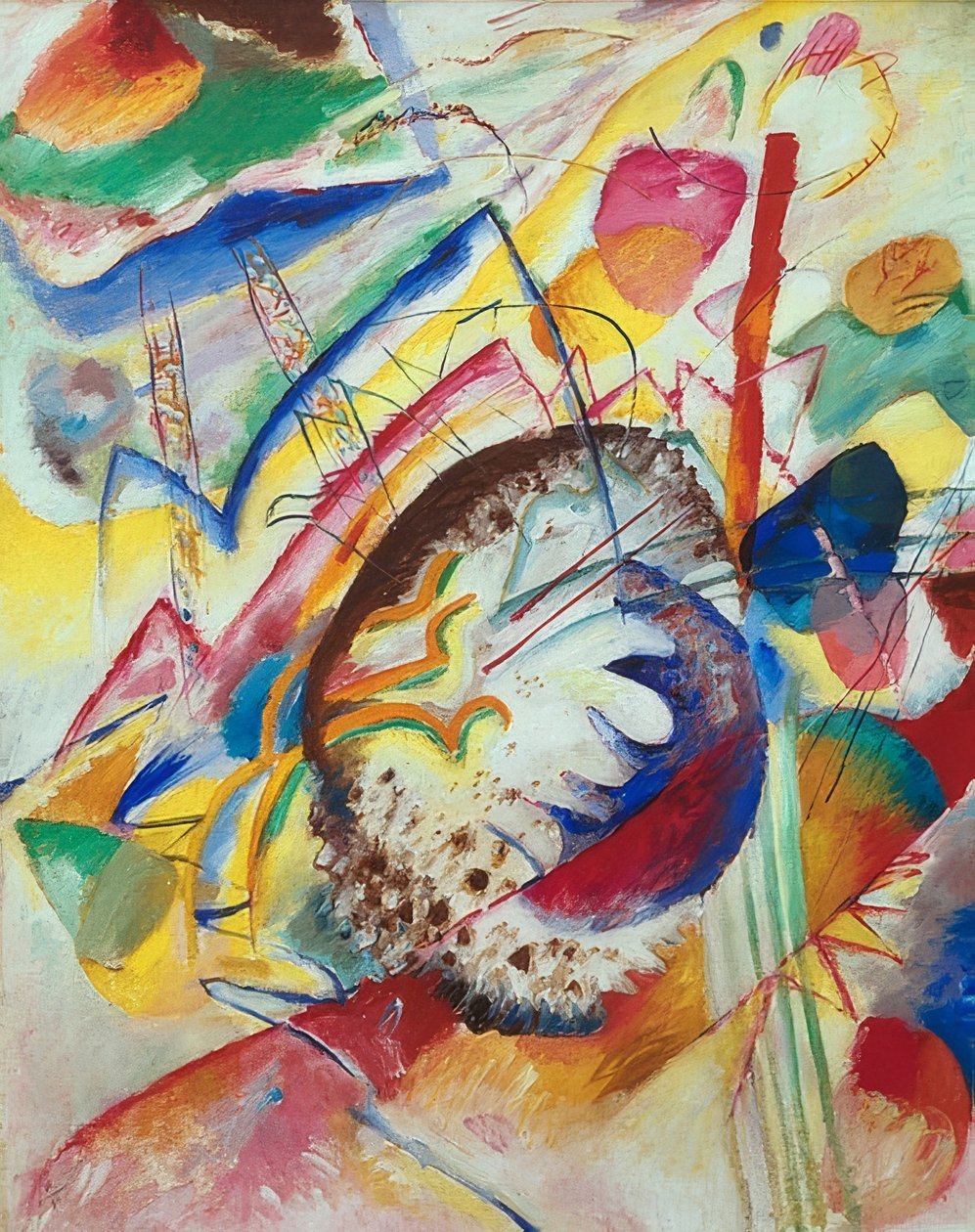 Bra studie. 1914 av Wassily Kandinsky
