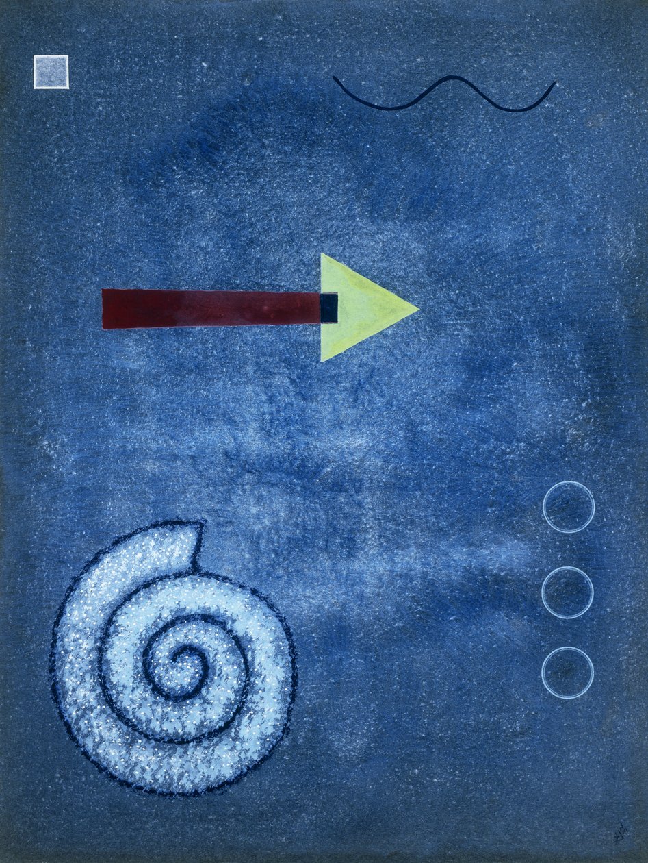 Grön spets av Wassily Kandinsky