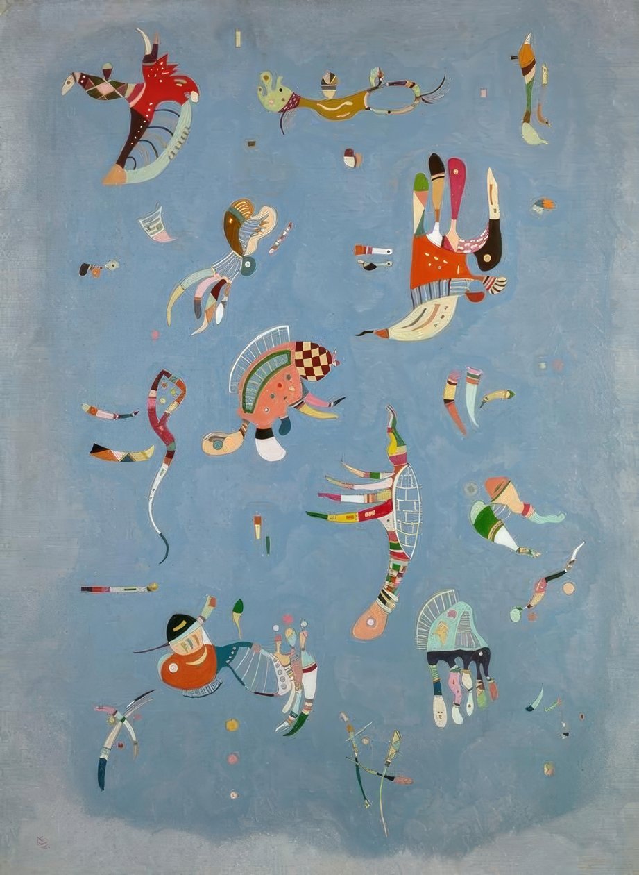 Himmelblått av Wassily Kandinsky