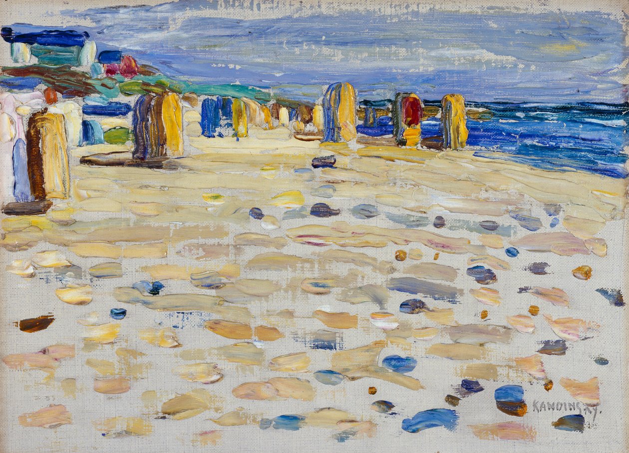 Holland – Strandkorgar av Wassily Kandinsky