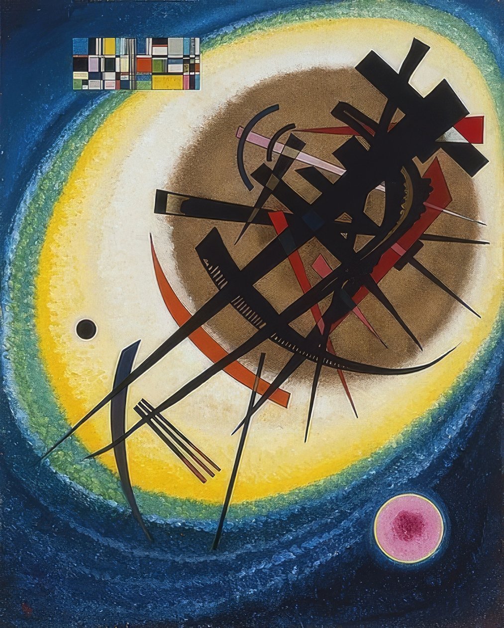 I ljusovalen. 1925 av Wassily Kandinsky