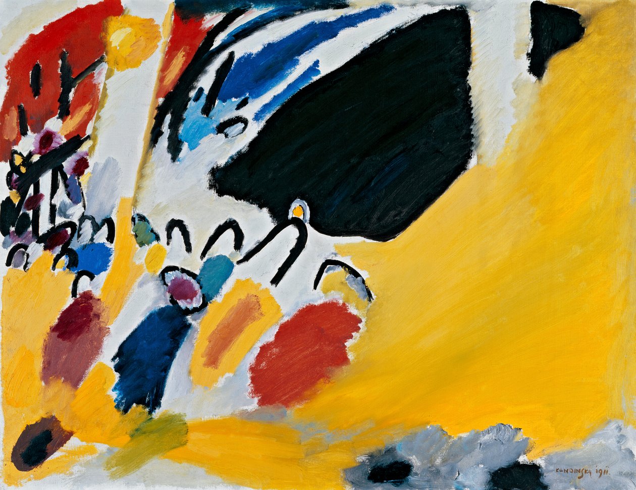 Impression III (Konsert) av Wassily Kandinsky