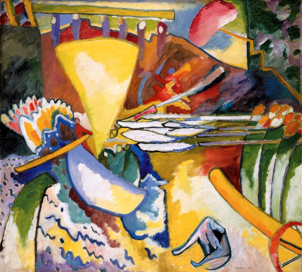 Improvisation 11 av Wassily Kandinsky