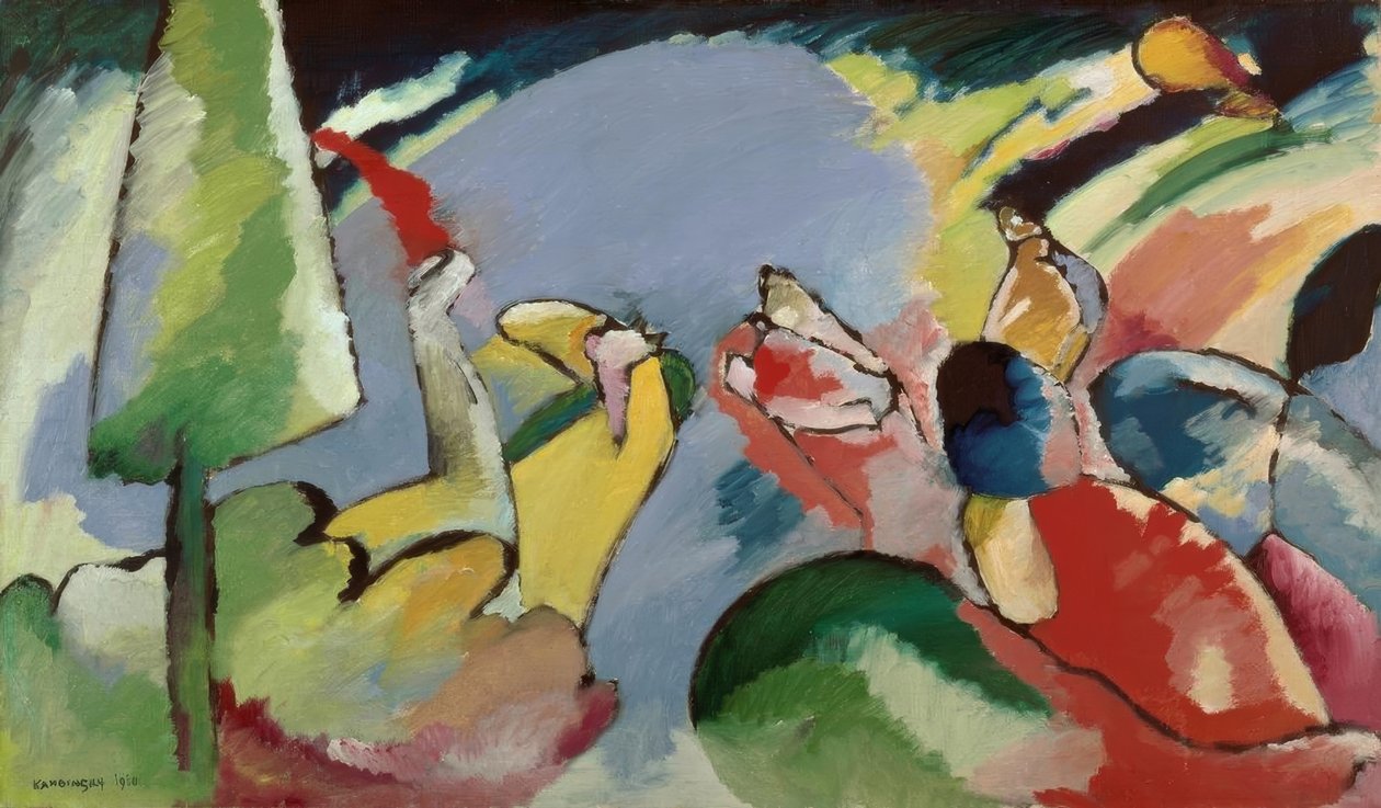 Improvisation 14 av Wassily Kandinsky