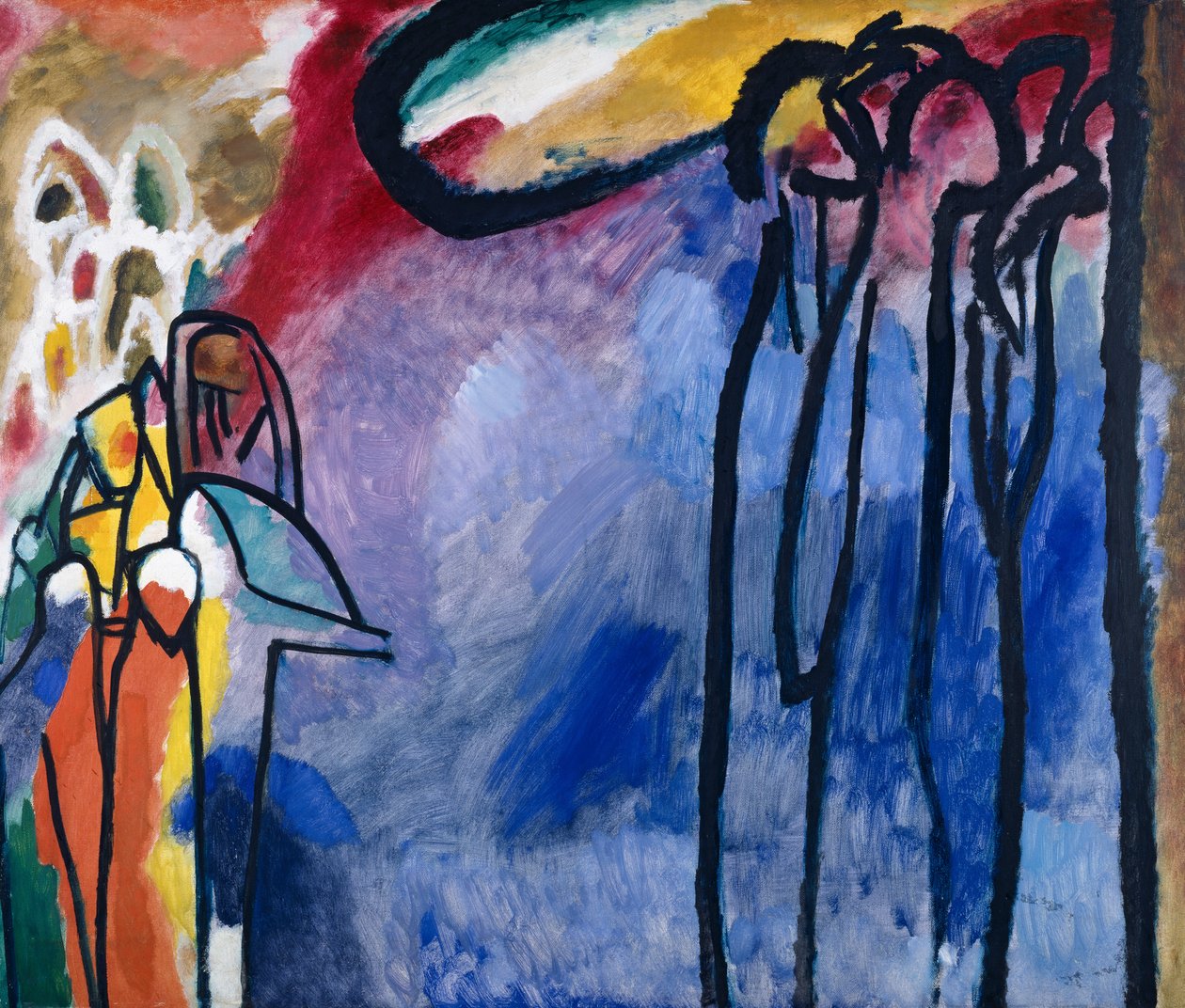 Improvisation 19 av Wassily Kandinsky
