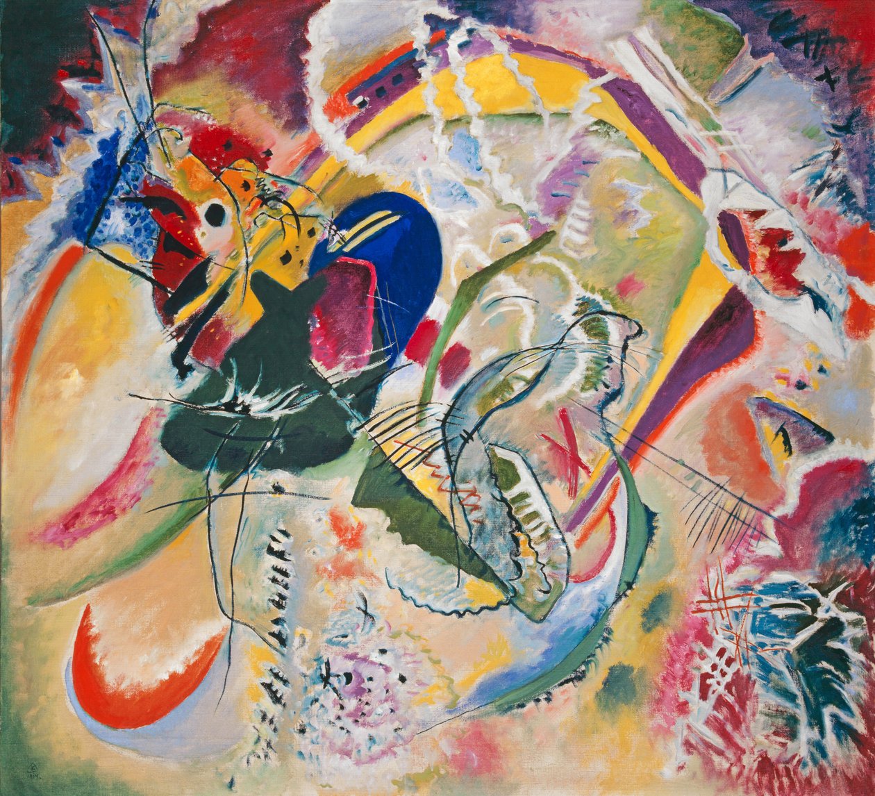 Improvisation 35, 1914. av Wassily Kandinsky