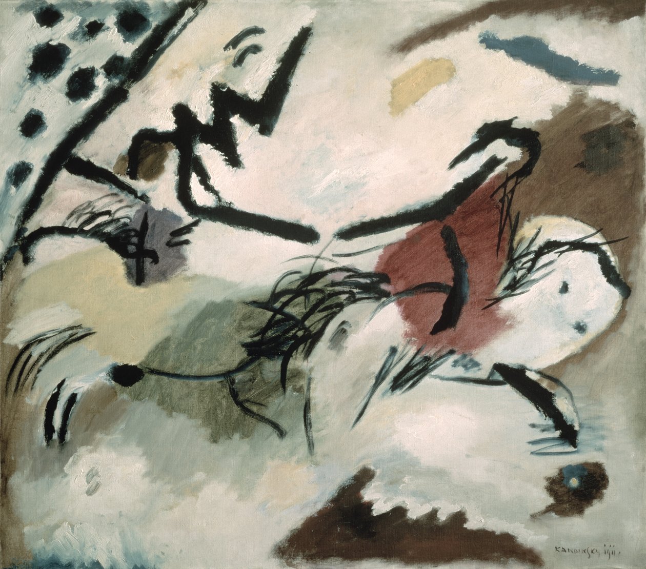 Improvisation nr 20 av Wassily Kandinsky