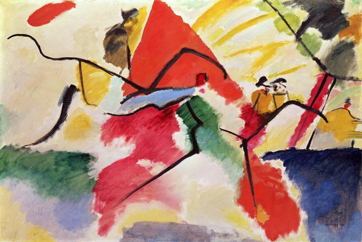 Improvisation nr 5 av Wassily Kandinsky