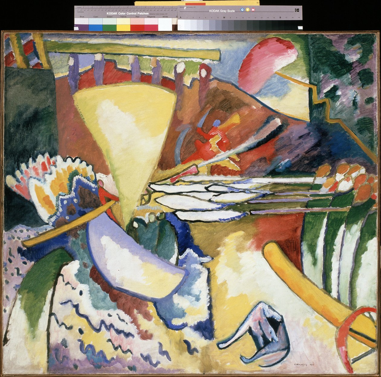 ""Improvisation"" av Painter Day Wassily Kandinsky (Au Wassily Kandinsky au Kandinsky av Wassily Kandinsky