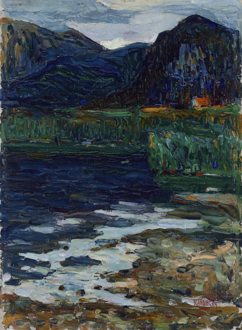Kochel – Schlehdorf av Wassily Kandinsky
