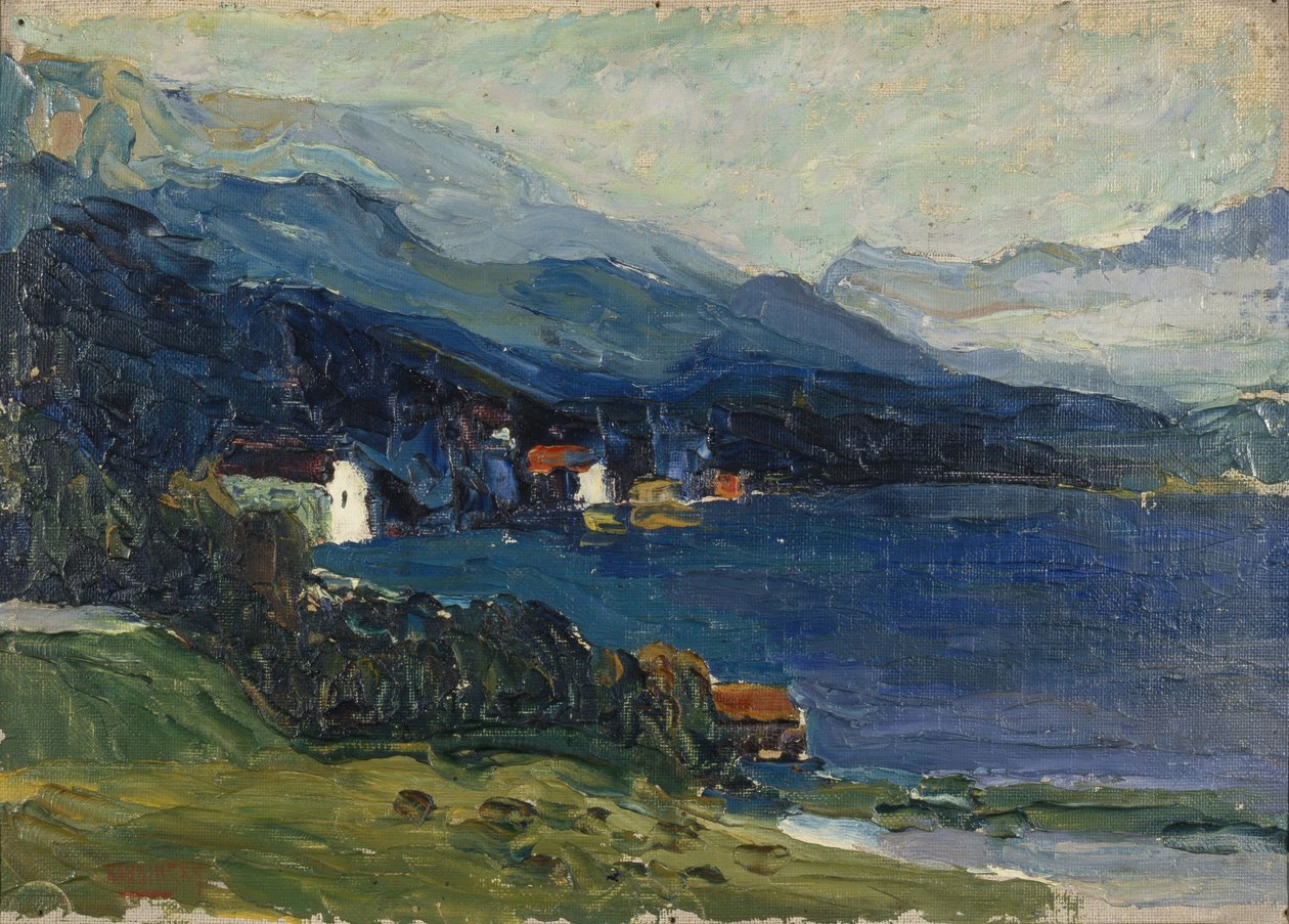 Lake Kochel, ca. 1902 av Wassily Kandinsky