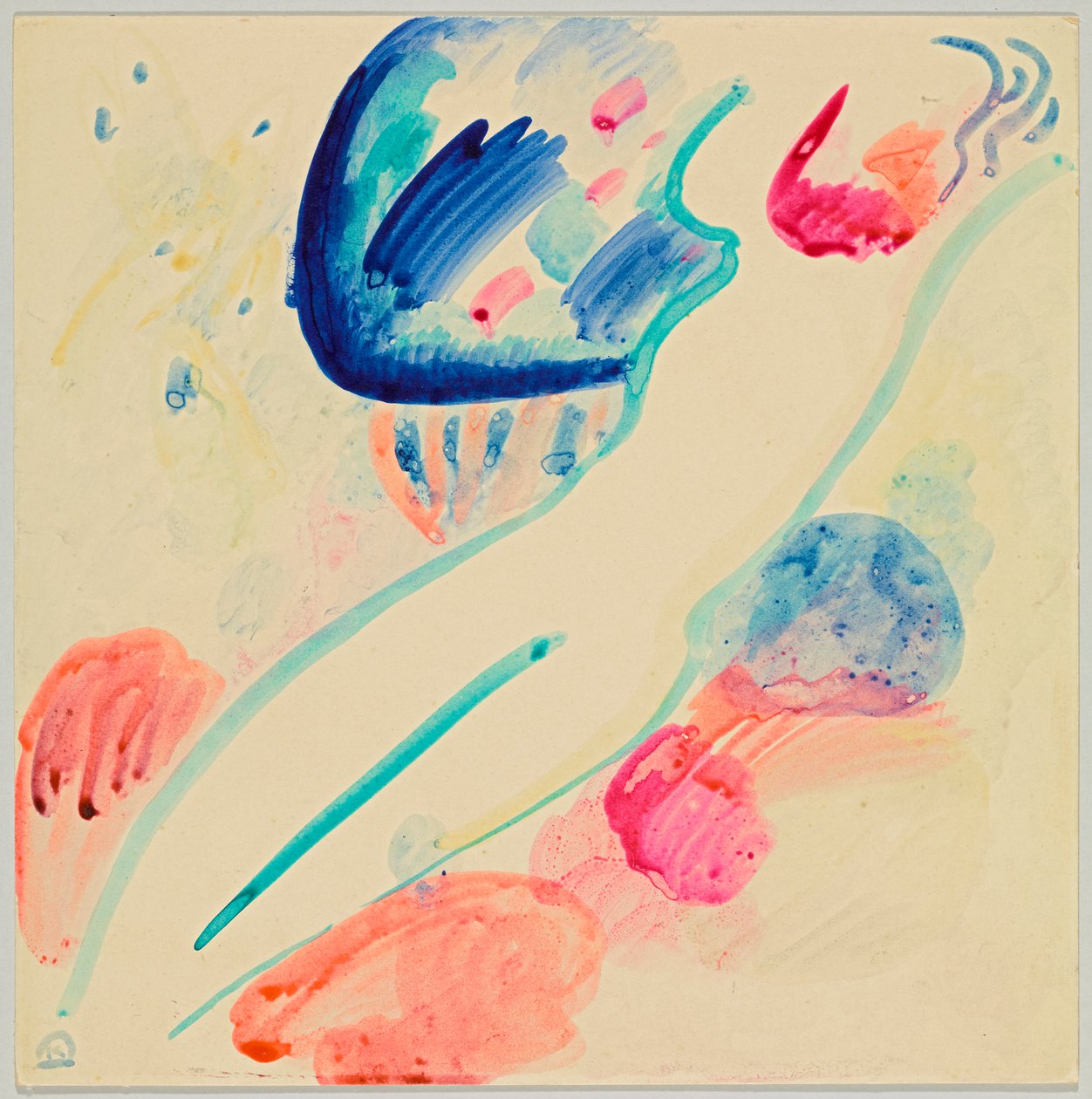 Liegender weiblicher Akt av Wassily Kandinsky