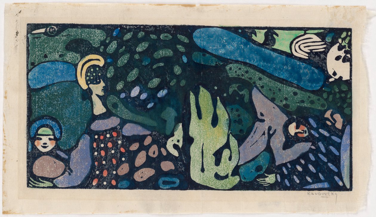 Utan titel av Wassily Kandinsky