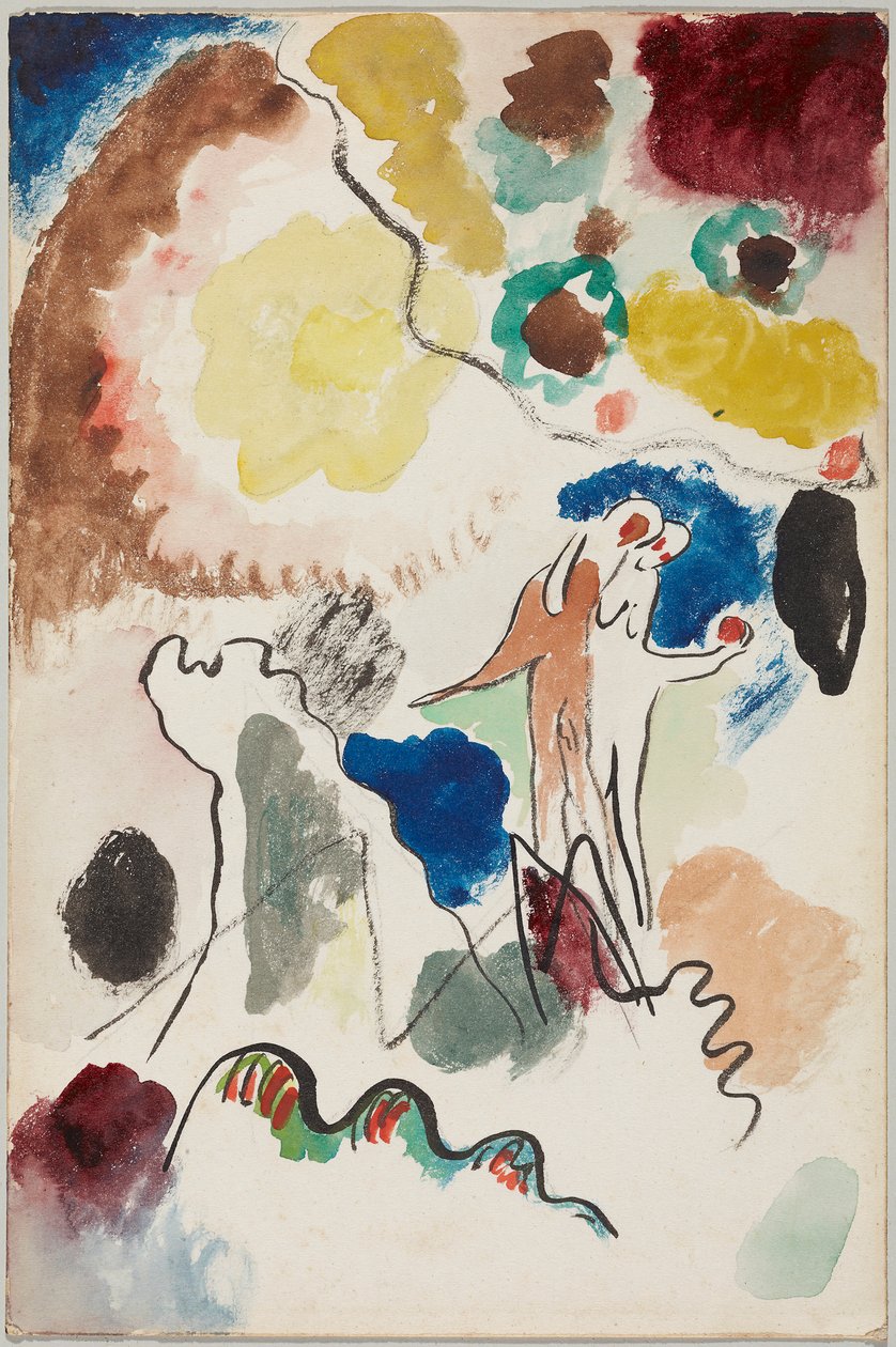 Paradis av Wassily Kandinsky
