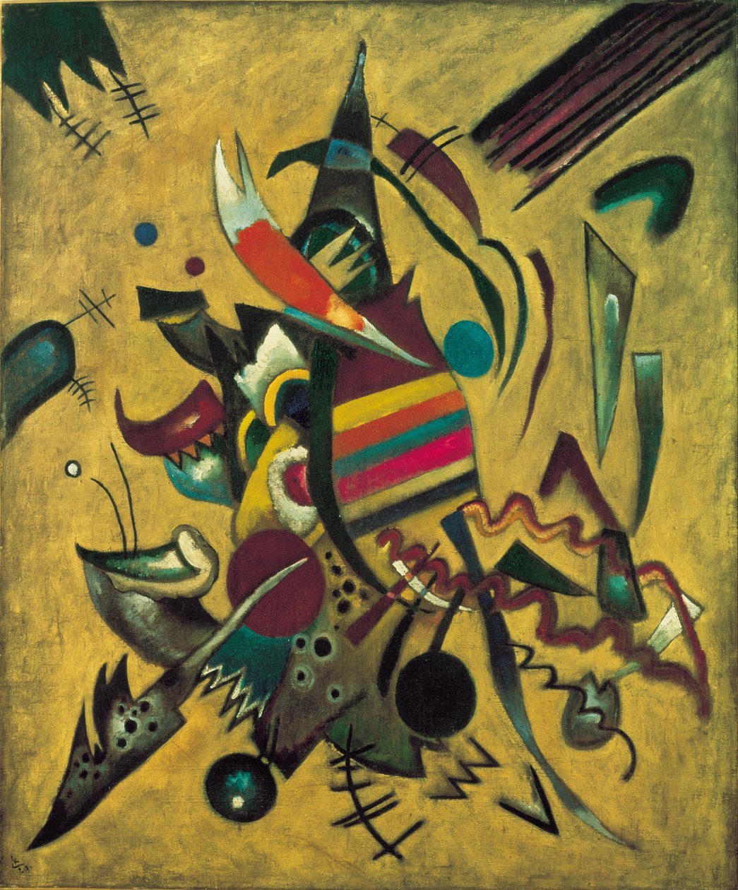 Punkter av Wassily Kandinsky