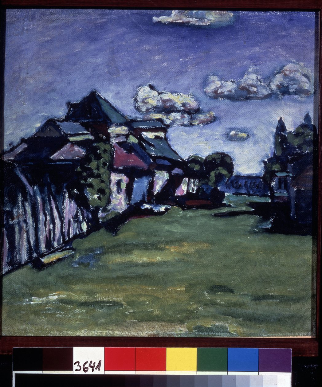 "" Press Day Moscow "" Målardagen Vassily Kandinsky av Wassily Kandinsky
