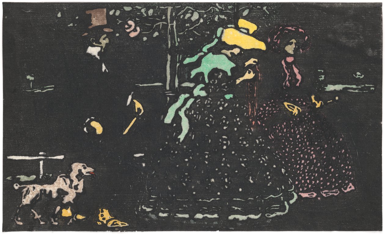 Promenad av Wassily Kandinsky