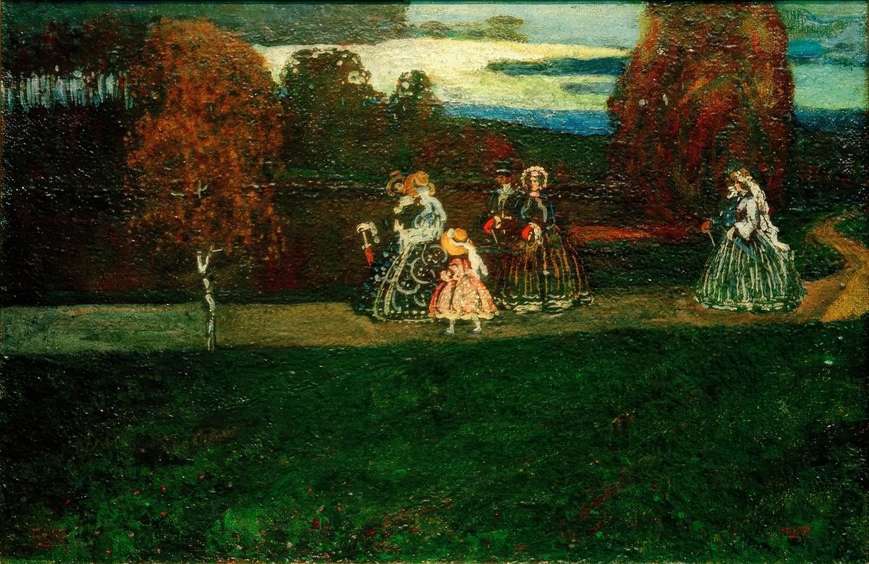 Promenad av Wassily Kandinsky