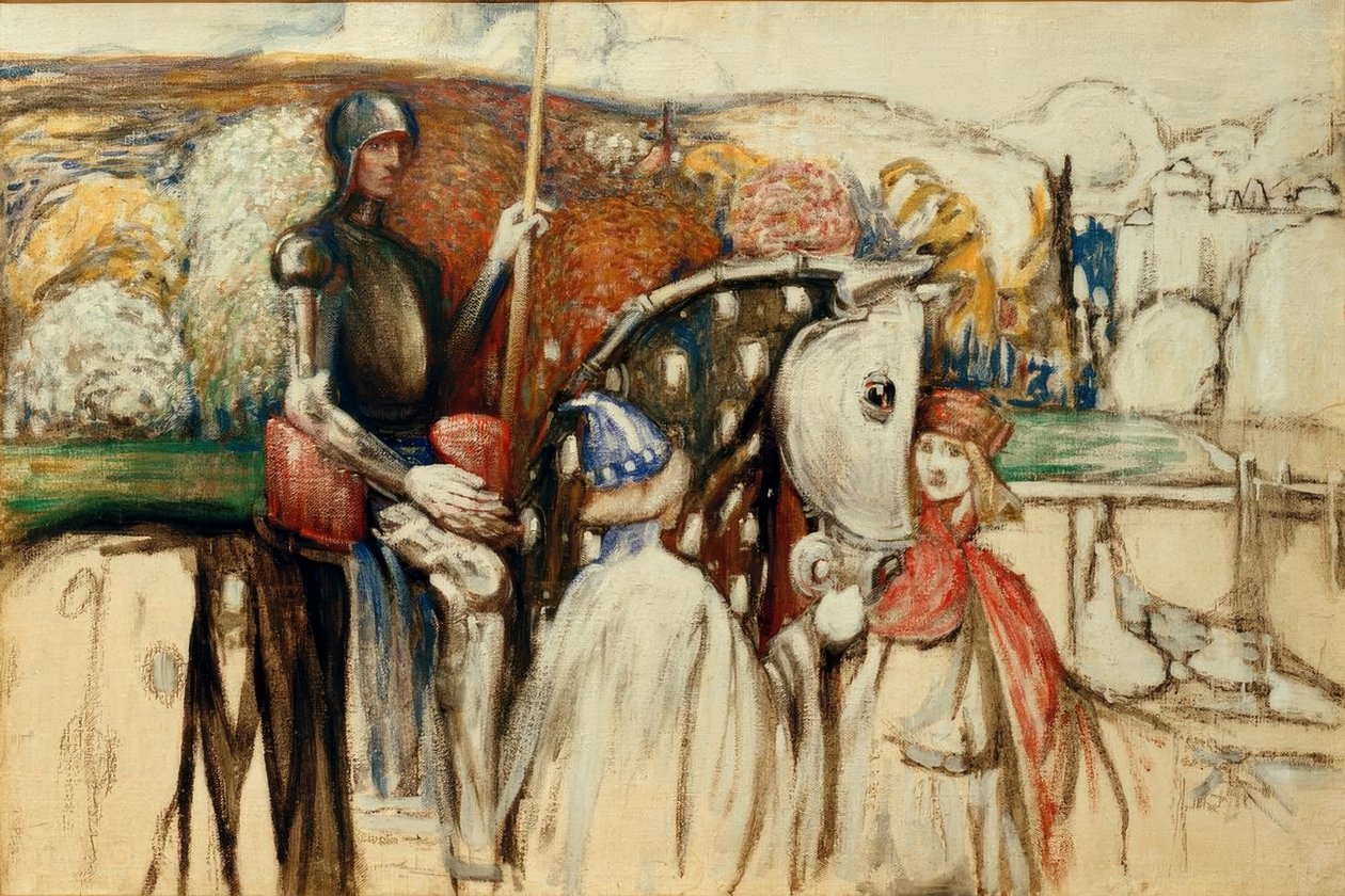 Resenärsriddare av Wassily Kandinsky