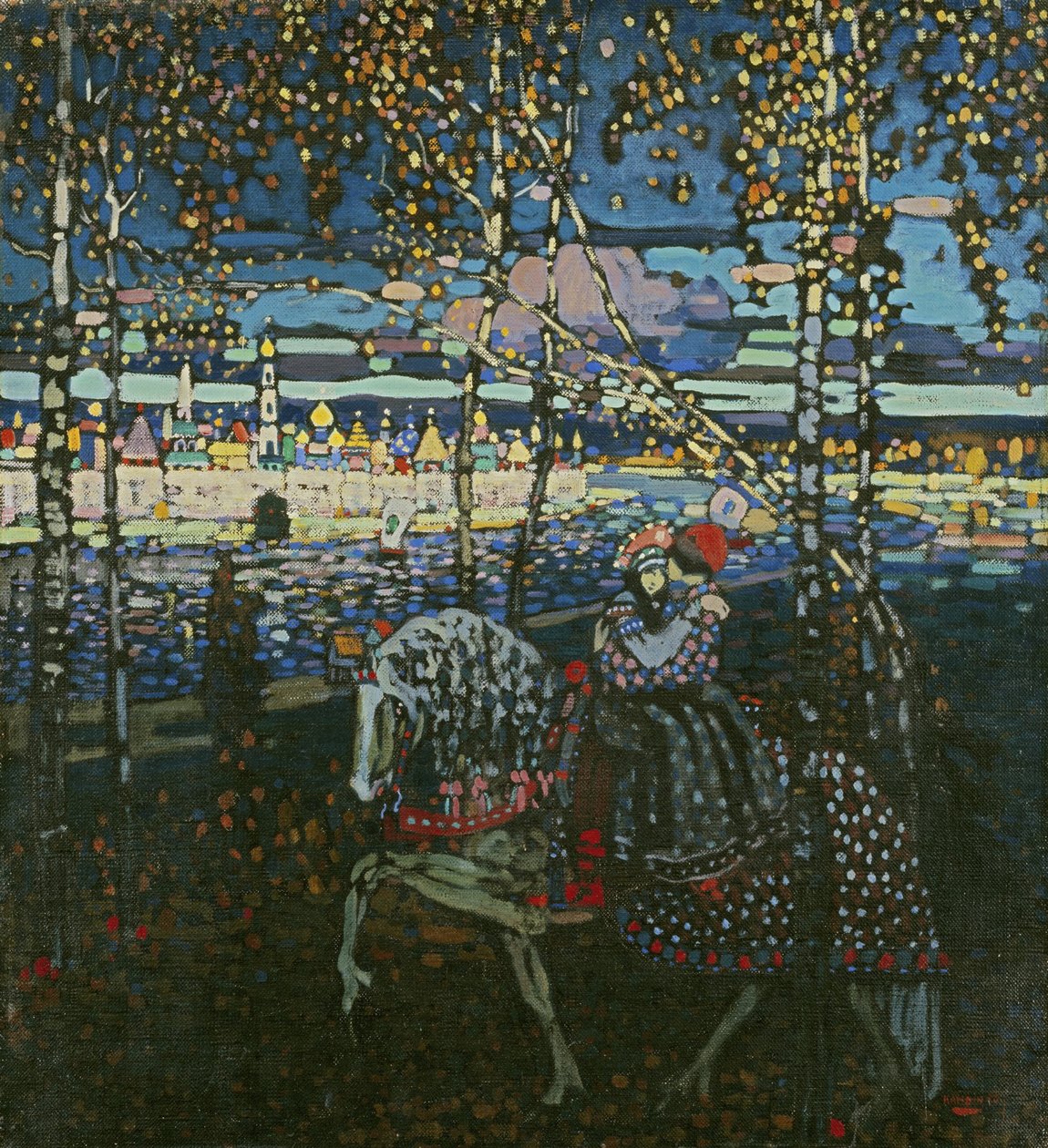 Ridpar av Wassily Kandinsky