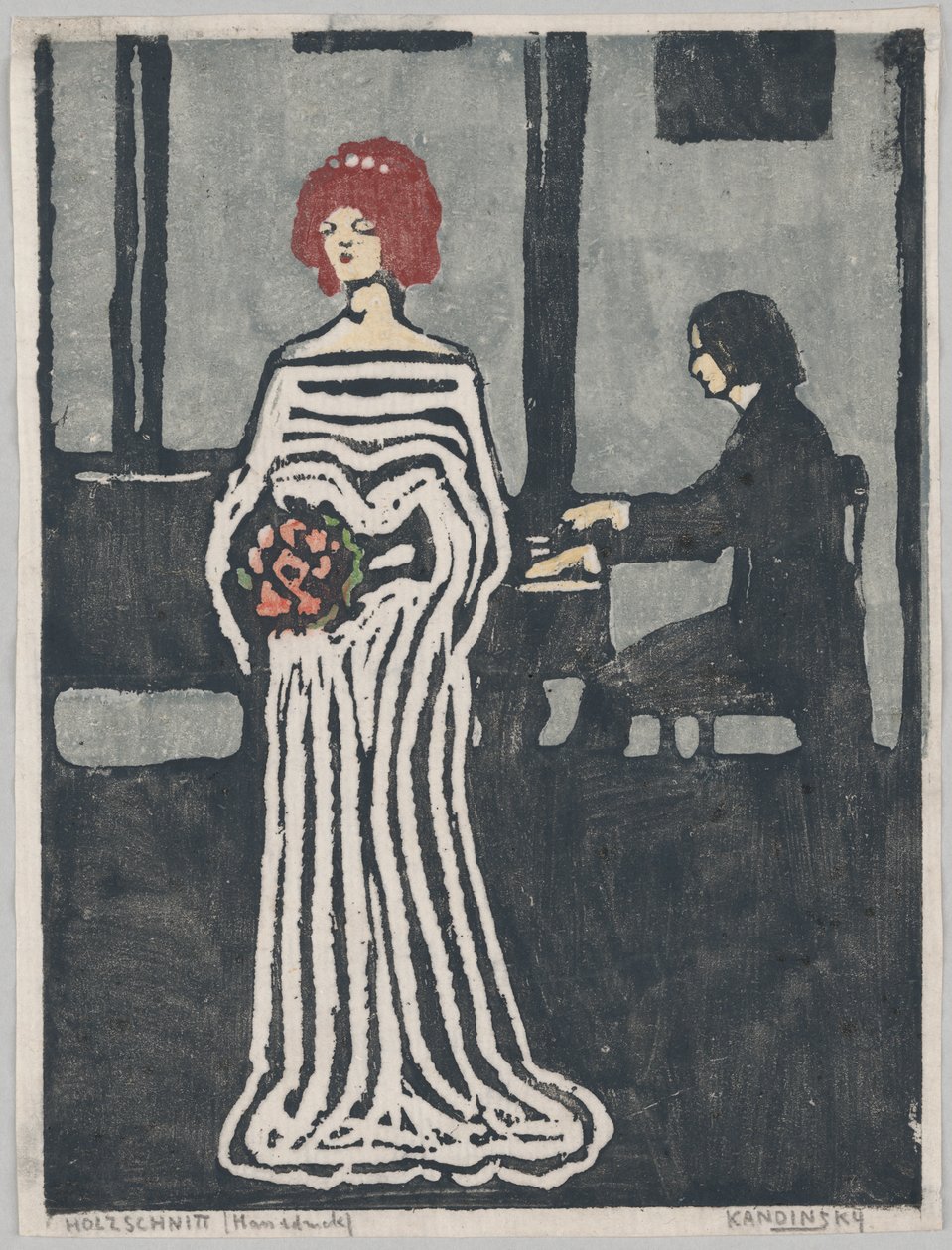 Sångerska av Wassily Kandinsky