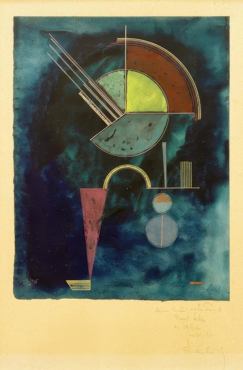 Svagt stöd av Wassily Kandinsky